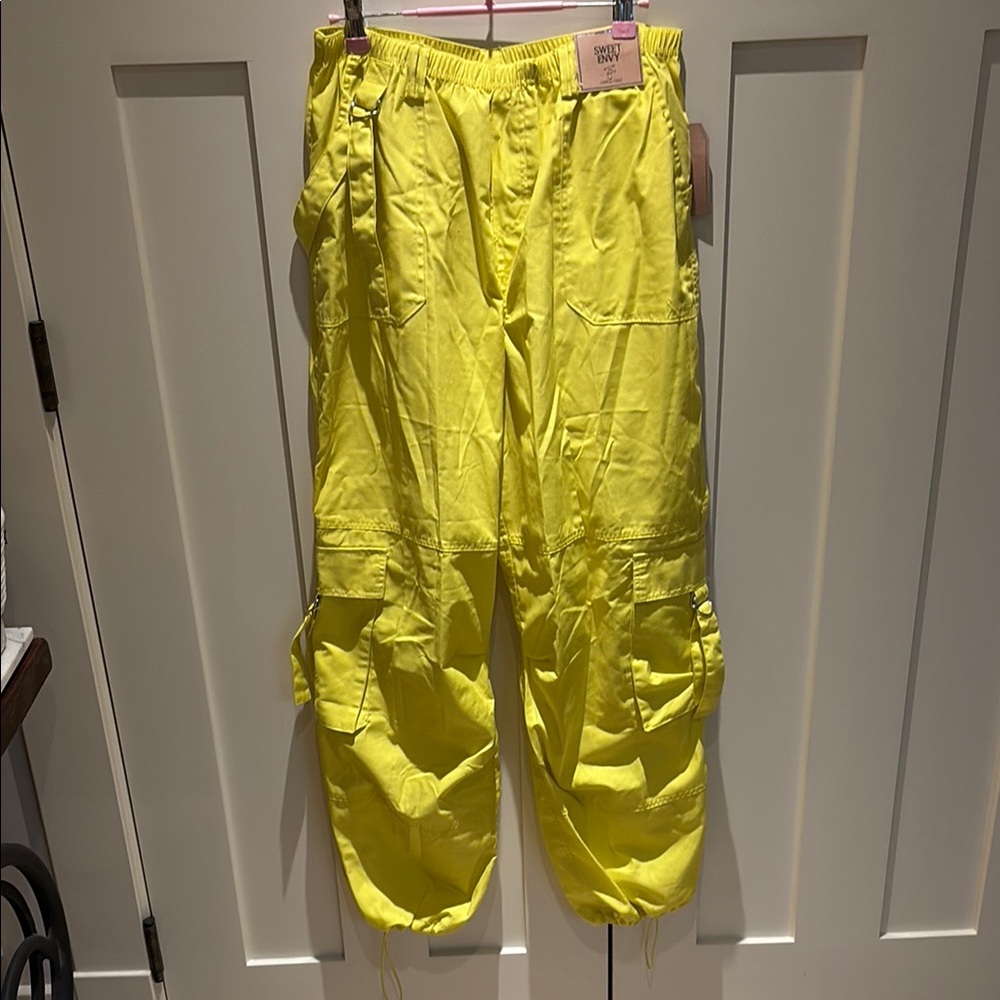 Yellow Cargo Pants